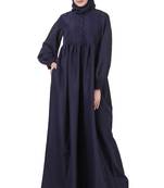 MyBatua Blue Kashibo Humaira Maternity Abaya