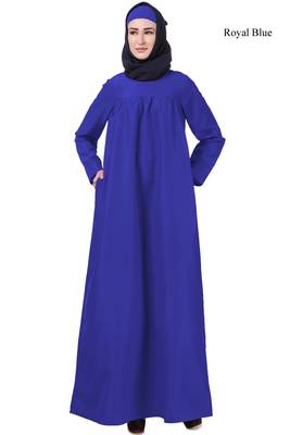 MyBatua Blue Kashibo Latifa Maternity Abaya 1