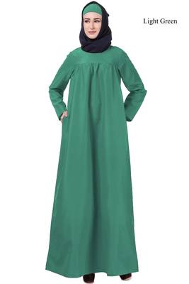MyBatua Green Kashibo Latifa Maternity Abaya 1