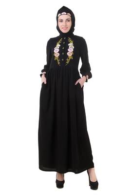 MyBatua Black Nida Sairish Abaya 1