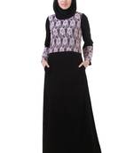 MyBatua Black Net Aamira Abaya