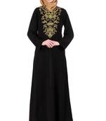MyBatua Brown Kashibo Humaira Maternity Abaya