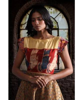 Cotton Kalamkari Blouse 1