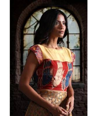 Cotton Kalamkari Blouse 2