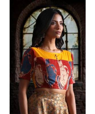 Cotton Kalamkari Blouse 2