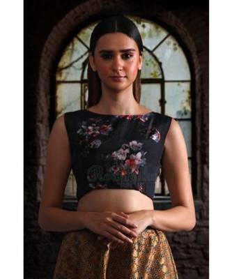 Digital Printed Sleeveless Blouse 1