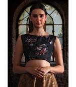 Digital Printed Sleeveless Blouse