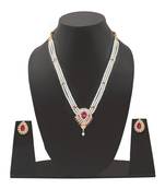 White Pearl Jewellery Set For Women
