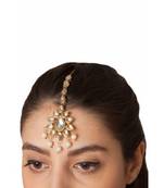Kundan Teeka With Pearls