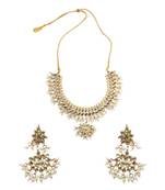 Kundan Neckpiece With Earrings