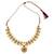 Maharashtrian Kolhapuri Saaj Gold Plated Strand Traditional Necklace Set for Women and Girls
