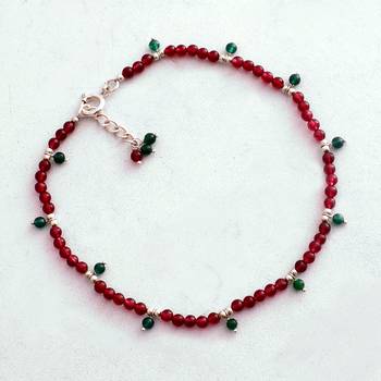 Multicolor Quartz   Anklets 2