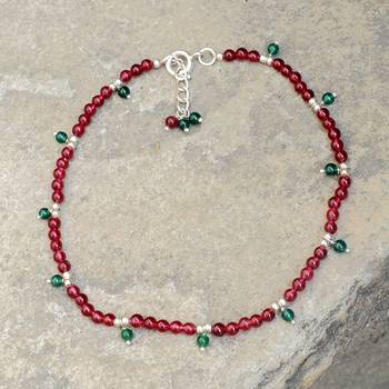 Multicolor Quartz   Anklets 3