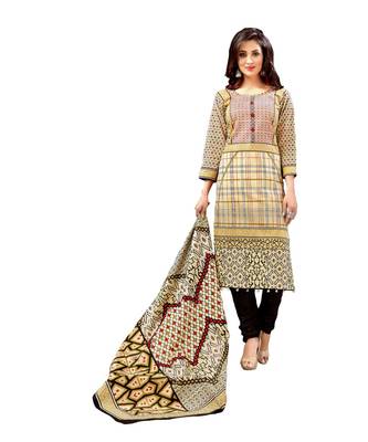 Multicolor Printed Lawn Cotton Unstitched Salwar With Dupatta 1