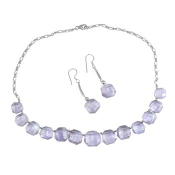 Purple Amethyst   Necklace Sets 1