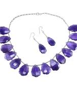 Purple Amethyst   Necklace Sets