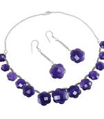 Purple Amethyst   Necklace Sets