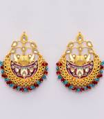 Purple danglers-drops