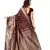 Maroon Woven Art Silk Saree With Blouse
