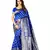 Royal Blue Woven Art Silk Saree With Blouse