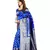Royal Blue Woven Art Silk Saree With Blouse