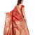 Red Woven Art Silk Saree With Blouse