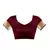 Maroon Woven Art Silk Saree With Blouse