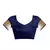Navy Blue Woven Art Silk Saree With Blouse