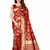 Red Woven Art Silk Saree With Blouse