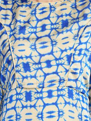 Faun Blue Printed Maxi Dress 5