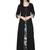Black Jacket Rayon Maxi Dress