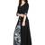 Black Jacket Rayon Maxi Dress