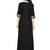Black Jacket Rayon Maxi Dress