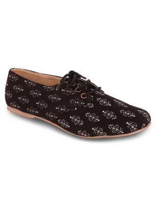 Women Blue Canvas Oxford Casual Shoes 2