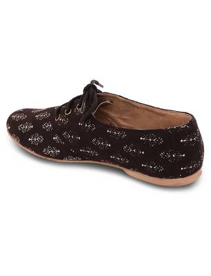 Women Blue Canvas Oxford Casual Shoes 3
