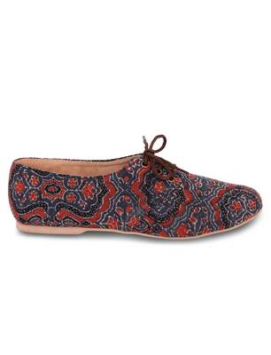 Women Black Canvas Oxford Casual Shoes 4
