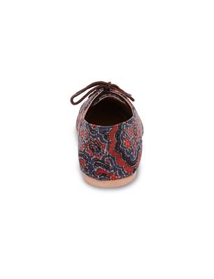 Women Black Canvas Oxford Casual Shoes 5