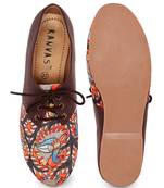 Women MultiColor Canvas Oxford Casual Shoes