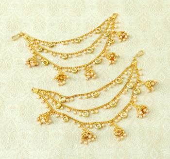 Gold ear-cuffs 1