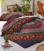 Doona Duvet Quilt Cover Bedding Comforter Boho quilt cover doona cover 2 pillowcases bohemian bedding indian Duvet