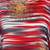 Red Multi Cold Shoulder Kaftan Dress