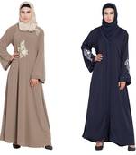 Crepe Combo Abaya (Set Of 2)