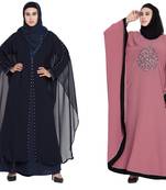 Crepe Combo Abaya (Set Of 2)
