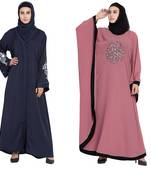 Crepe Combo Abaya (Set Of 2)
