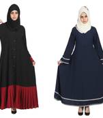 Crepe Combo Abaya (Set Of 2)
