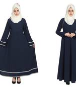 Crepe Combo Abaya (Set Of 2)