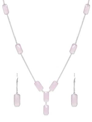 Silver Plain Festival Necklace Sets 3