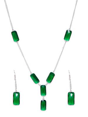 Silver Plain Festival Necklace Sets 2