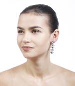 Pink Plain Casual Danglers Drops