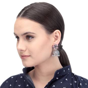 Pink Bridal Plain Danglers Drops 2